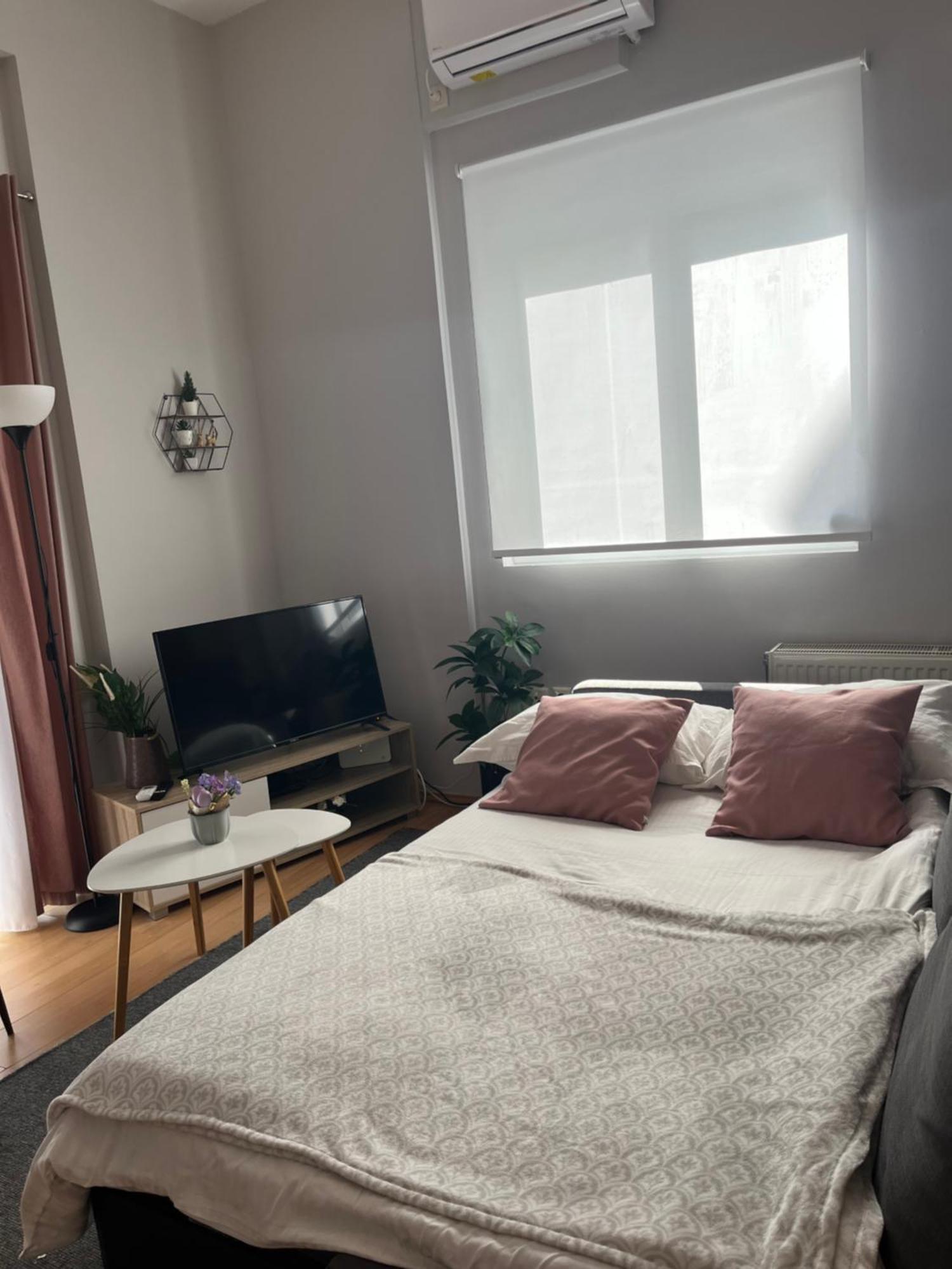 Elegant Glyfada Apartment-Private Garden-Near Metro Athén Kültér fotó